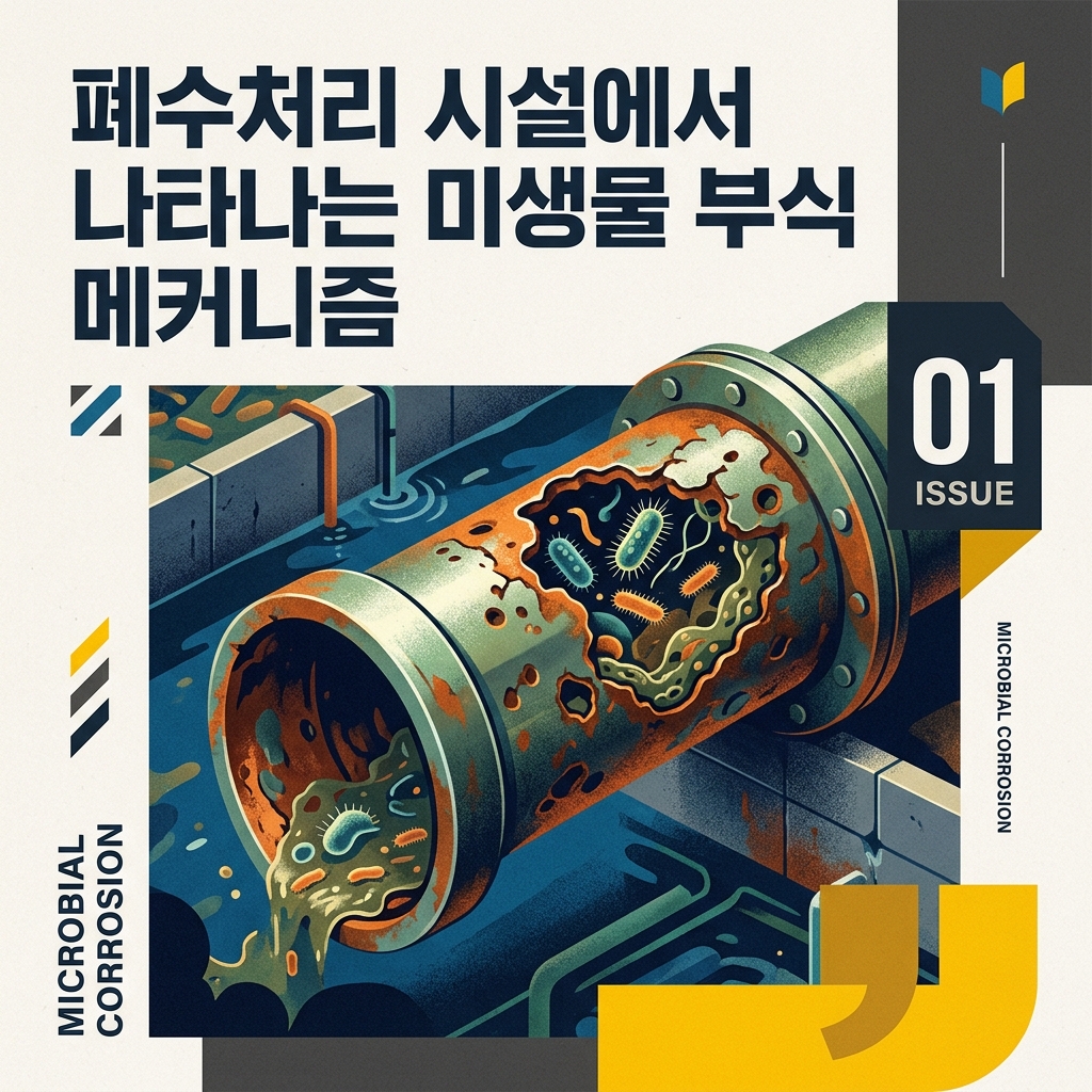 ai thumbnail poster 폐수처리 시설에서 나타나는 미생물 부식 메커니즘 1787208602