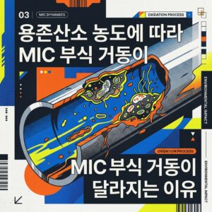 용존산소 농도에 따라 MIC 부식 거동이 달라지는 이유